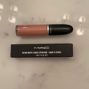 MAC Retro Matte liquid lip color. Softly Rockin